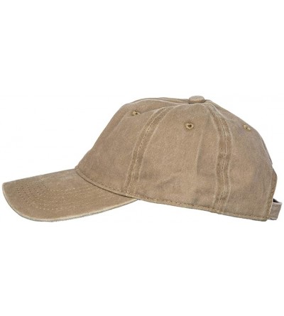 Baseball Caps Men's Baseball Cap Dad Hat Washed Distressed Easily Adjustable Unisex Plain Ponytai Trucker Hats - Coffee - CH1...