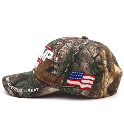 Baseball Caps Donald Trump 2020 Keep America Great Hat Camo MAGA Hat Adjustable Baseball Cap - Camo 03 - CN18W6ZKT8G $15.23