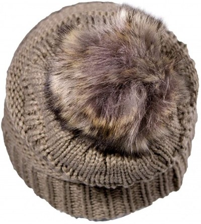 Skullies & Beanies Brina - Deadwood Trading Slouch Beanie with Pom Pom - Ultra-Chic Soft- Warm- Chunky- Winter Skull Cap for ...