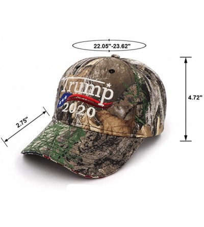 Baseball Caps Donald Trump 2020 Keep America Great Hat Camo MAGA Hat Adjustable Baseball Cap - Camo 03 - CN18W6ZKT8G $15.23