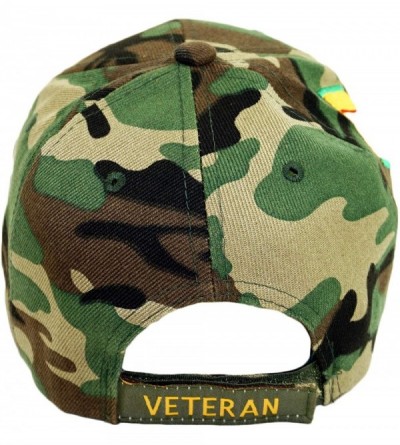 Baseball Caps U.S. Military Vietnam Veteran Official Licensed Embroidery Hat Army Veteran Baseball Cap - CO18EZKRQ0C $19.92