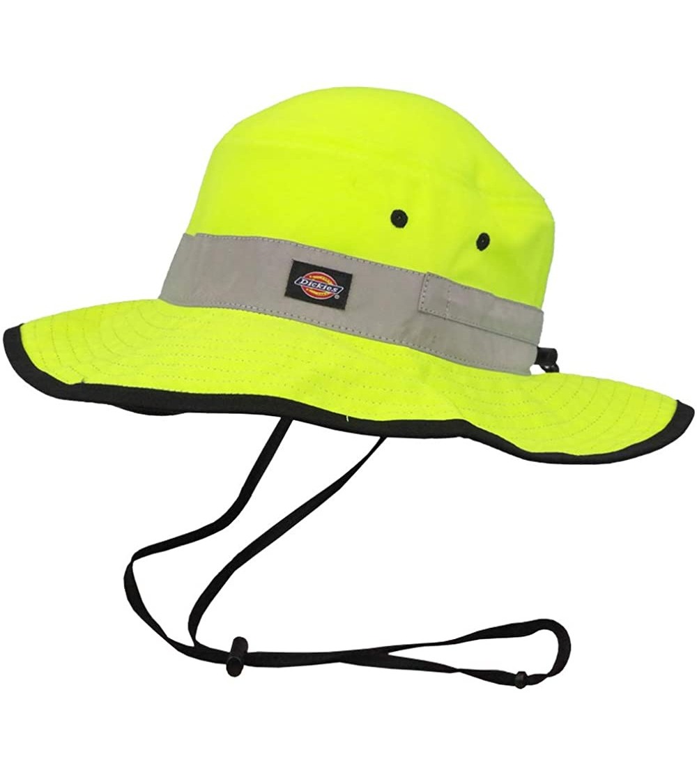Baseball Caps Dickies Hi-Vis Yellow Bucket Hat - CU18UL3ZS3A $23.32
