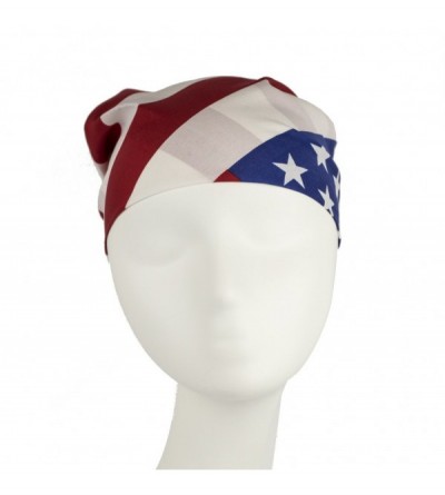 Headbands American Flag Bandana Scarf red white and blue americana - CT182Y0ZXGI $12.45