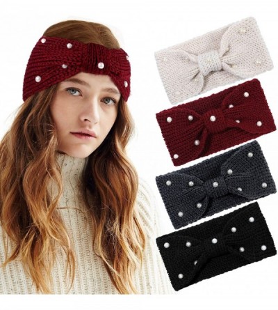 Cold Weather Headbands Knitted Headbands Winter Warmers Crochet - CM18Y63RCGS $10.52