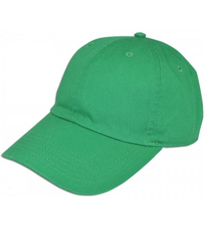Baseball Caps Cotton Classic Dad Hat Adjustable Plain Cap Polo Style Low Profile Unstructured 1400 - Kelly Green - C312OCZL9C...