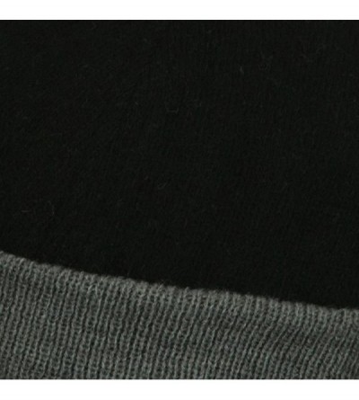 Newsboy Caps Warmer Flap Wool Ivy Cap - Black Grey - Black - CY1155GO5BL $25.60