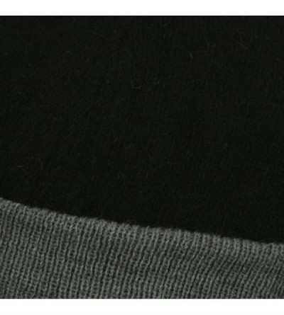 Newsboy Caps Warmer Flap Wool Ivy Cap - Black Grey - Black - CY1155GO5BL $25.60