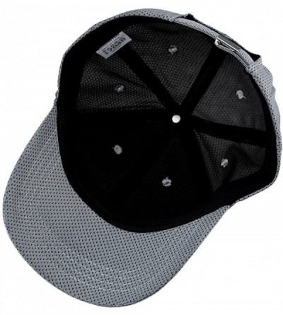 Baseball Caps Unisex Baseball Cap-Lightweight Breathable Running Quick Dry Sport Hat - A-style 2 Grey - C01802ZSH69 $13.81