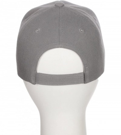 Baseball Caps Classic Baseball Hat Custom A to Z Initial Team Letter- Charcoal Cap White Black - Letter L - C018IDXS0G6 $11.01