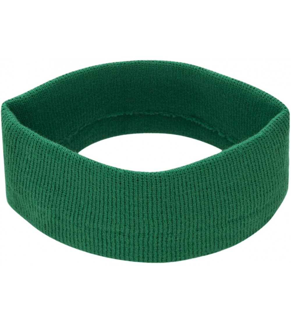 Headbands USA Made Stretch Headband - Kelly Green - CZ1885X2HME $21.56