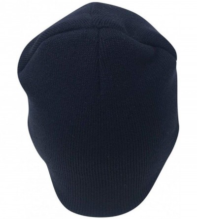 Skullies & Beanies Beanies Hats Caps Short Uncuffed Knit Soft Warm Winter for Men Women - Heather Charcoal - C418KRNUS0T $7.25