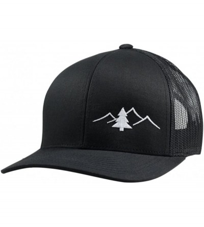 Baseball Caps Trucker Hat - The Great Outdoors - Black - CM12N8YZUKW $54.52