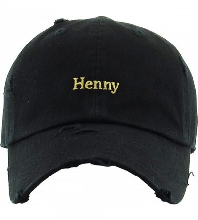 Baseball Caps Henny Leaf Fist Bottle Dad Hat Baseball Cap Polo Style Unconstructed - (1.3) Black Henny Vintage - CX12NH9SPDL ...