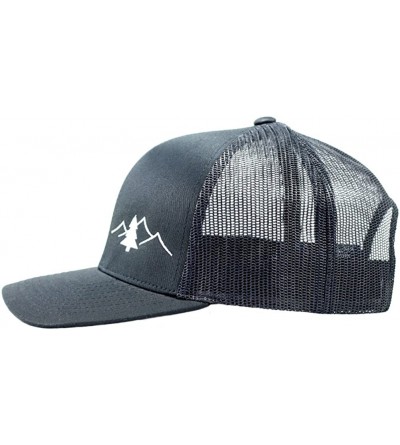 Baseball Caps Trucker Hat - The Great Outdoors - Black - CM12N8YZUKW $30.43