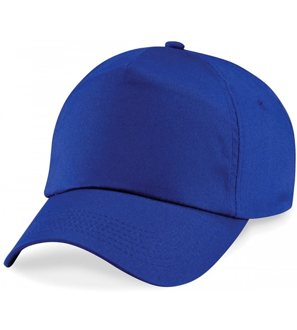 Baseball Caps Mens Original Cotton Baseball Cap - Royal Blue - C8116LRKC29 $10.74