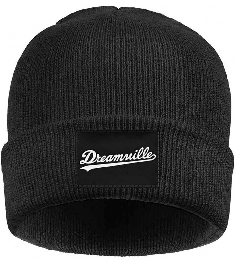 Skullies & Beanies Beanies Hats for Women Soft Beanie Knit Cap Hat - Black - CB18LTSD573 $16.40