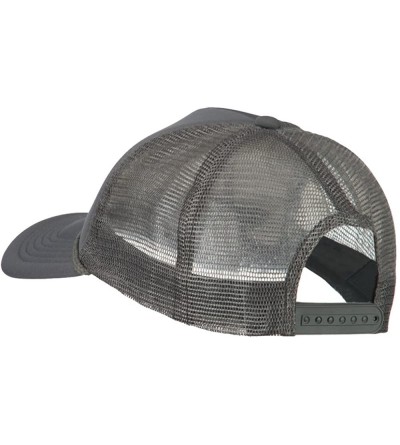 Baseball Caps Big Foam Mesh Truck Cap - Grey - CC11ONZ5ELP $13.63