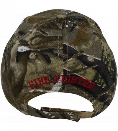 Baseball Caps Firefighter Hat - Firefighter Gift for Men - Fireman Baseball Cap - Camo1 - C7196LAG8MN $13.53