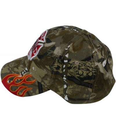 Baseball Caps Firefighter Hat - Firefighter Gift for Men - Fireman Baseball Cap - Camo1 - C7196LAG8MN $13.53