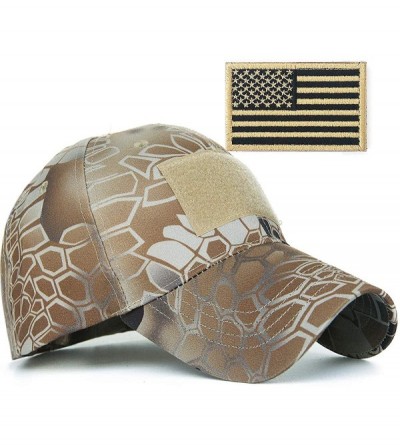 Baseball Caps Camouflage Baseball Shooting Tactical - Khaki - CP187G49IUU $9.40