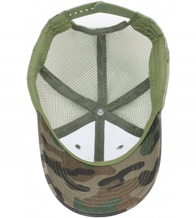 Baseball Caps Baseball Cap Mesh Visor Trucker Hats Adjustable Plain Cap Polo Style Low Profile - Camouflage C - CM184HZLCD5 $...