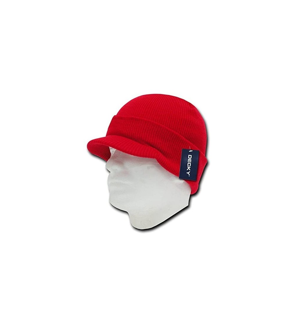 Baseball Caps Plain Promo Jeep Cap - Red - CG11M6470NF $11.10