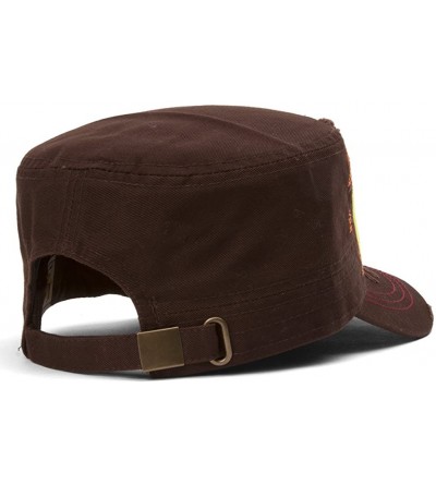 Baseball Caps Softball Mom Distressed Adjustable Cadet Cap - Brown - CD11O29ERAP $13.67