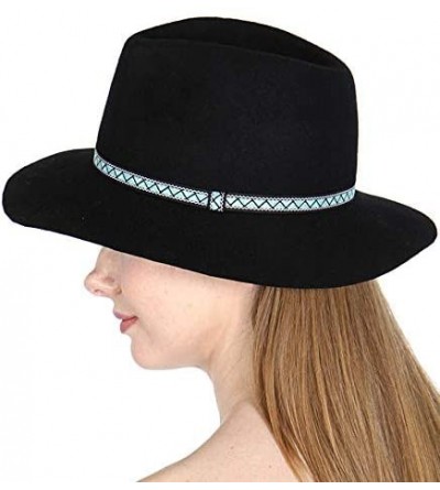 Fedoras Wool Felt Fedora Hats for Women- Panama Hat- Wide Brim Hats- Fall Floppy Hat Women- Beach Hats- Cloche - CD18Z9R8T0R ...