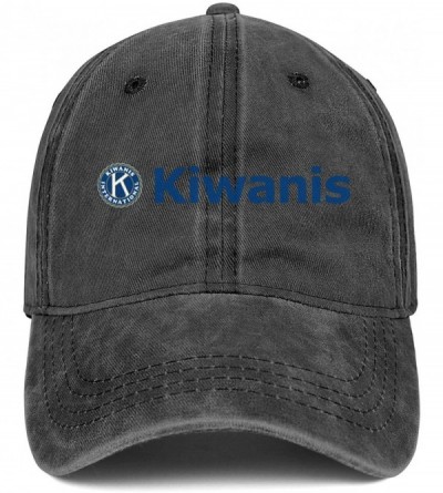 Baseball Caps Lions Clubs International Jeans Baseball Cap Outdoor Hat Dad Mens Ball Cap - Kiwanis-3 - CL18YSHU9L0 $19.06