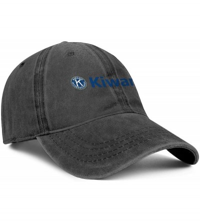 Baseball Caps Lions Clubs International Jeans Baseball Cap Outdoor Hat Dad Mens Ball Cap - Kiwanis-3 - CL18YSHU9L0 $19.06