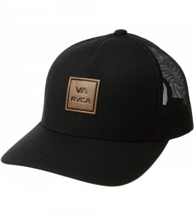 Baseball Caps Va All The Way Curved Brim Trucker Hat - Black - CK186WN7YWZ $46.44