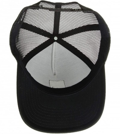 Baseball Caps Va All The Way Curved Brim Trucker Hat - Black - CK186WN7YWZ $46.44