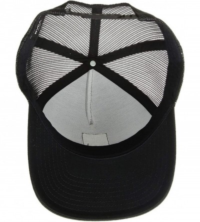 Baseball Caps Va All The Way Curved Brim Trucker Hat - Black - CK186WN7YWZ $24.18