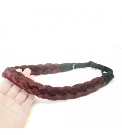 Headbands Synthetic Hairpiece accessory aHairBeauty - Burgundy - CI18XU2ND9Z $15.72