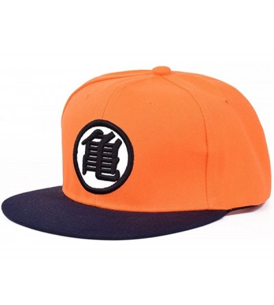 Baseball Caps Baseball Cap Dragon Ball Embroidery Cool Sporting Hat with Adjustable Snapback - Black&orange - C718D3CIOYZ $26.87