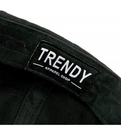 Baseball Caps Hangry Embroidered 100% Cotton Adjustable Cap - Black - CT12IZK8KWD $21.82