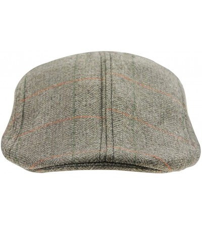 Baseball Caps Classic Herringbone Newsboy Hunting Headwear - Coffee - CU12N0FW662 $13.35