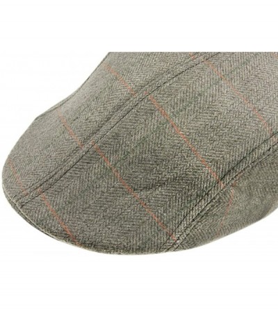 Baseball Caps Classic Herringbone Newsboy Hunting Headwear - Coffee - CU12N0FW662 $13.35