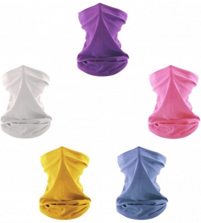 Balaclavas Mens Warm Windproof Face Cover - Thick Dustproof Breathable Neck Cover - Color Set 1 - CP197RLKR4L $15.97