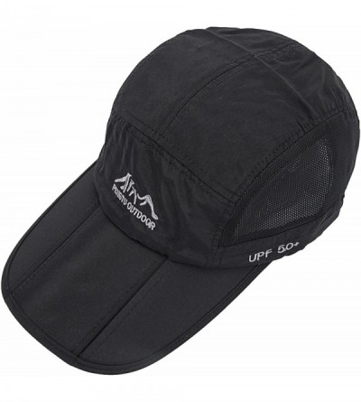 Sun Hats Summer Baseball Cap with Bill Quick Dry Mesh Back UPF50 Portable Sun Hats - C417YCLN35X $12.18