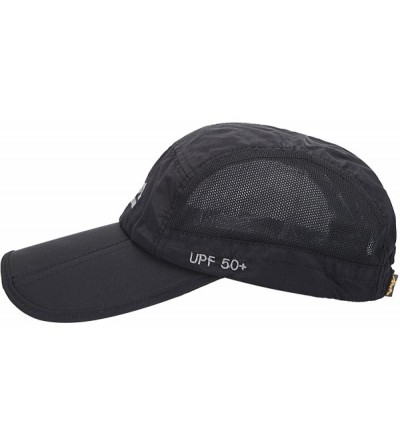 Sun Hats Summer Baseball Cap with Bill Quick Dry Mesh Back UPF50 Portable Sun Hats - C417YCLN35X $12.18