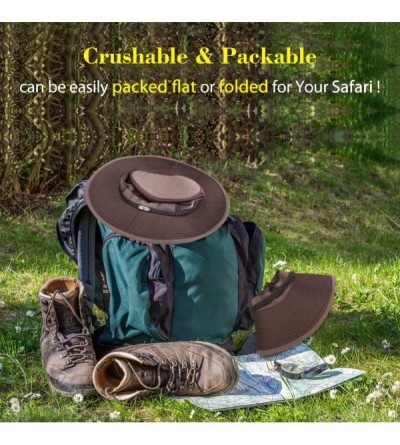 Sun Hats Crushable Breezer Outdoor - C218RG9DCHN $16.14