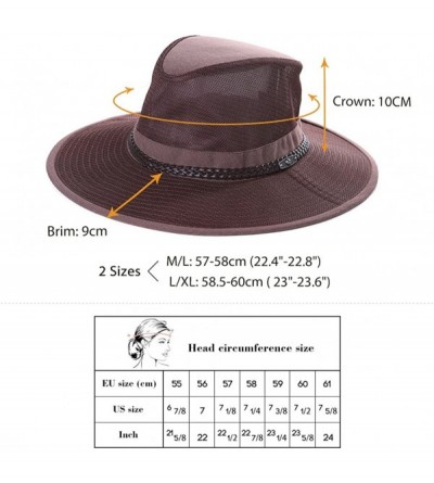 Sun Hats Crushable Breezer Outdoor - C218RG9DCHN $16.14