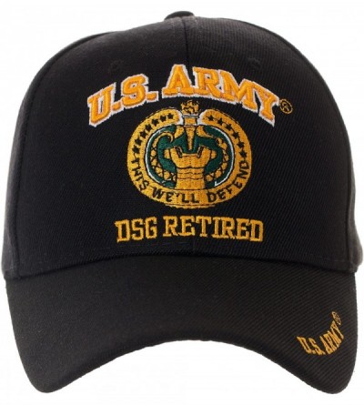 Baseball Caps Officially Licensed US Army Retired Baseball Cap - Multiple Ranks Available! - Drill Sergeant - CR183CE2Y6A $23.33