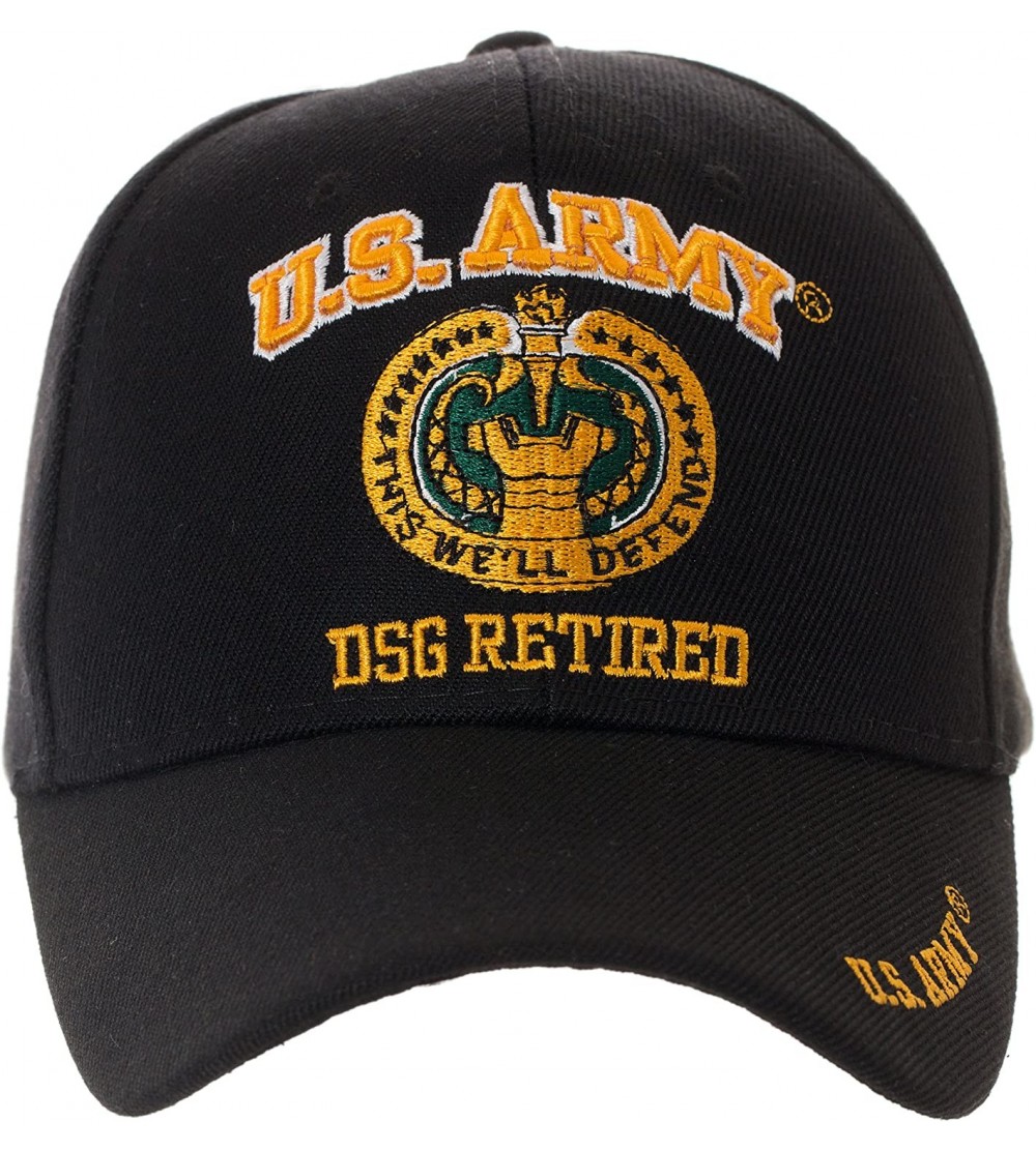 Baseball Caps Officially Licensed US Army Retired Baseball Cap - Multiple Ranks Available! - Drill Sergeant - CR183CE2Y6A $13.69