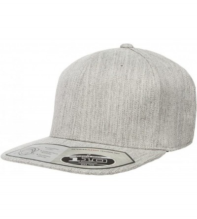 Baseball Caps One Ten Wool Cap - Snapback - 110F/T - Heather Grey - C412LLJ8D59 $9.07