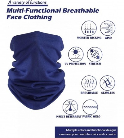 Balaclavas Summer UV Protection Neck Gaiter Scarf Balaclava Breathable Face Cover Scarf - C219647MQL4 $22.27