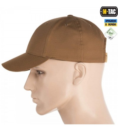 Baseball Caps Tactical Baseball Cap Elite Plains Hat Adjustable Rip-Stop - Coyote Brown - CQ18C0I4K2A $13.24