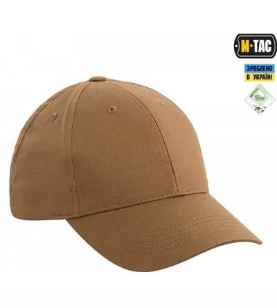 Baseball Caps Tactical Baseball Cap Elite Plains Hat Adjustable Rip-Stop - Coyote Brown - CQ18C0I4K2A $13.24