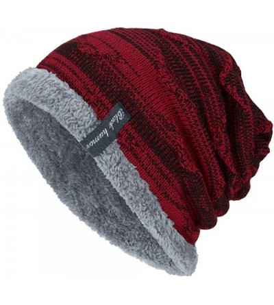 Baseball Caps Unisex Stretch Outdoor Beanies - C-unisex Red - C81924CUMHH $16.78